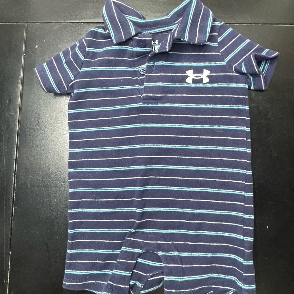 Baby Boy Summer Bundle Striped and Graphic Romper Set